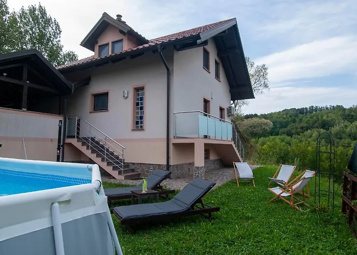 Holiday House Zarja - With Sauna And Hot Tub
